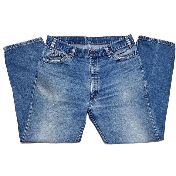 VINTAGE Levi's 509 Orange Tab Distressed Jeans - Picture 3 of 16